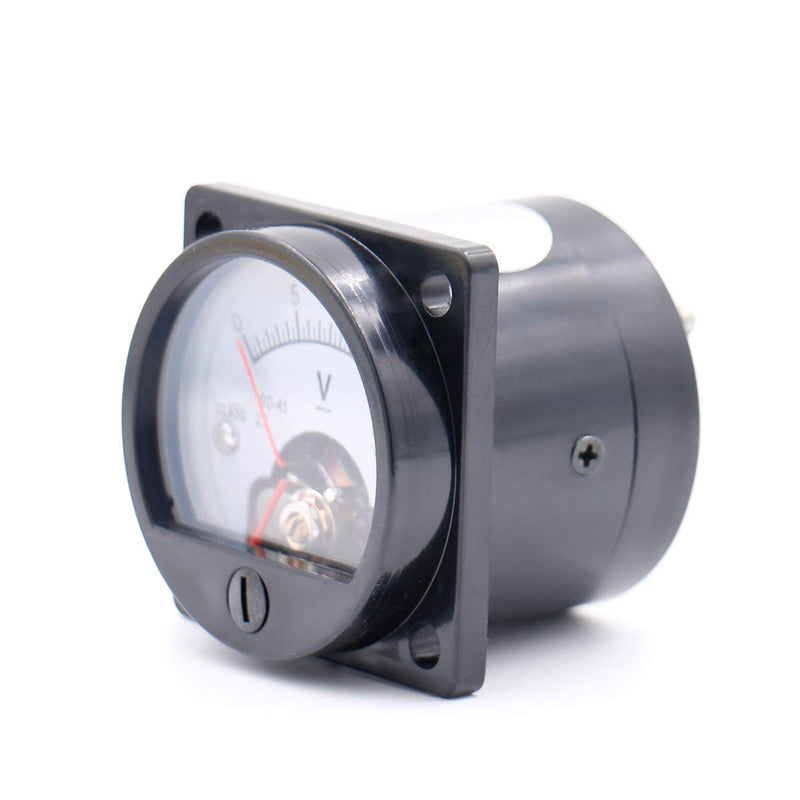 [Australia - AusPower] - Baomain Round Analog Dial Panel Meter Voltmeter Gauge SO-45 DC 0-15V Class 2.5 