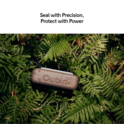 OutIn EVA protective case in maple brown, portable hard shell travel bag for tools