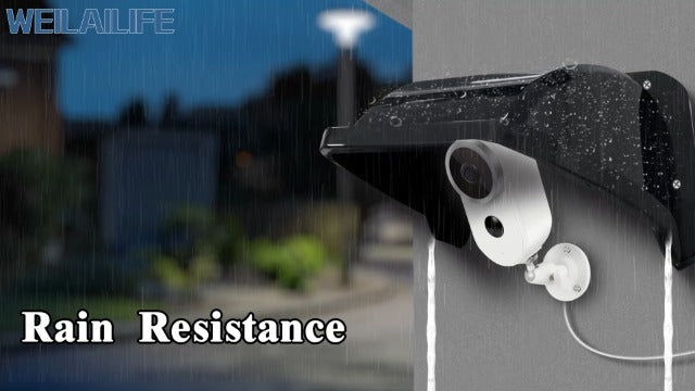 Universal Security Camera Covers Shield Sun Rain Black 1 Pack
