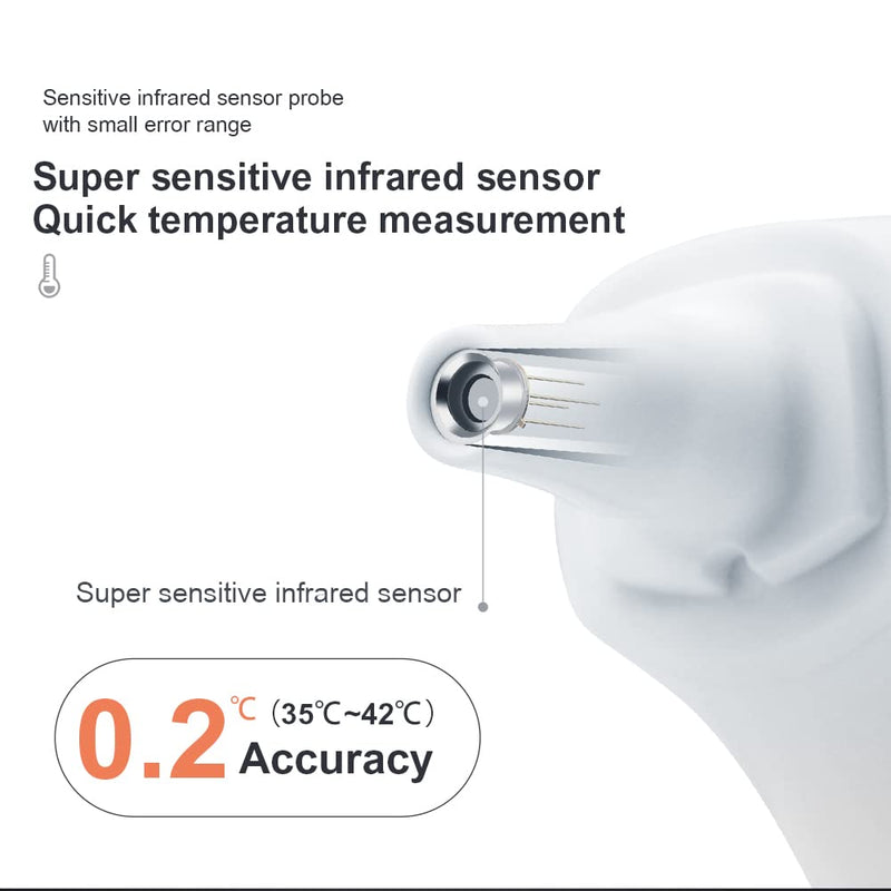 [Australia - AusPower] - Value Bundle with Berrcom Digital Thermometer DT008 and Berrcom Forehead and Ear Thermometer for Adults and Kids ET005 
