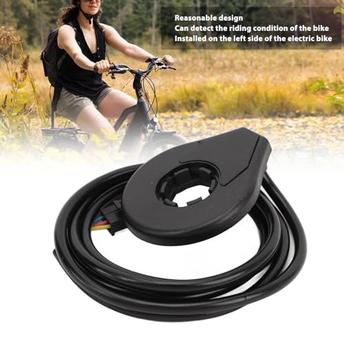 [Australia - AusPower] - Electric Pedal Assist Sensor, 12 Magnet Dual Hall PAS System for Conversion Kit Left Side Installation Bicycle Pedal Sensor 