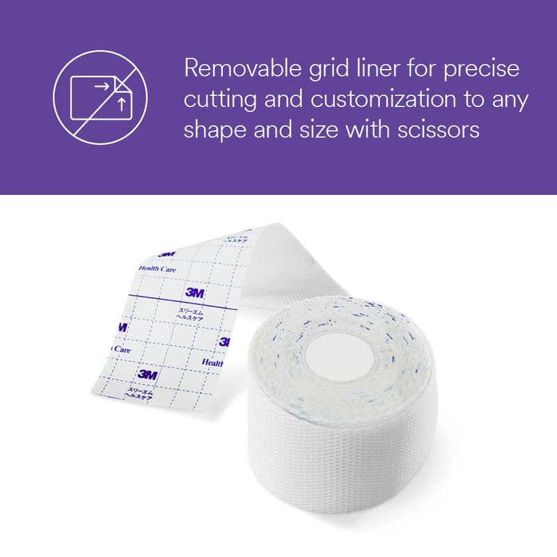 3M™ Multipore™ Dry Surgical Tape 3730-0, .5 IN x 5.5 YRD, 12 rolls/BX