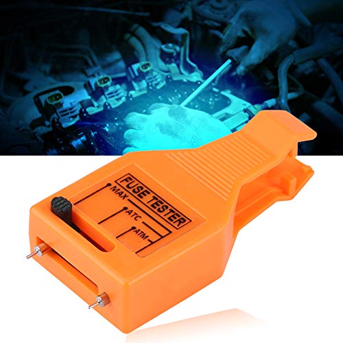 Nikou Car Fuse Tester, Multifunctional Car Blade Fuse Tester, Plastic Fuse Extractor for Removing Mini/Standard and Maxi Car Fuses