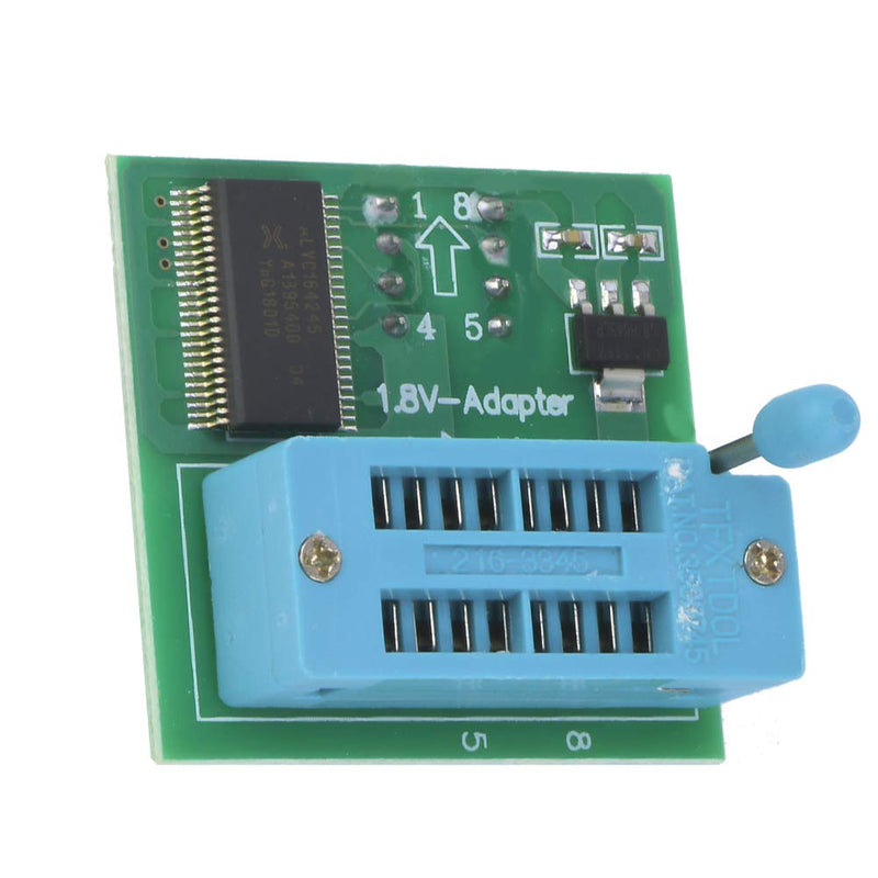 SPI Flash 1.8V Adapter for Phone Motherboard, Flash Programming Module SOP8 DIP8 W25 MX25 CH341 TL866CS Conversion Adapter Programming Module