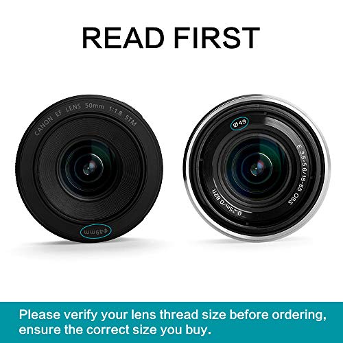 82mm Close-up Filter Kit 4 Pieces(+1,+2,+4,+10) Macro Filter Accessory Close-up Lens Filter Kit Set with Lens Filter Pouch for Canon Nikon Sony Pentax Olympus Fuji DSLR Camera+Lens Cap 82mm