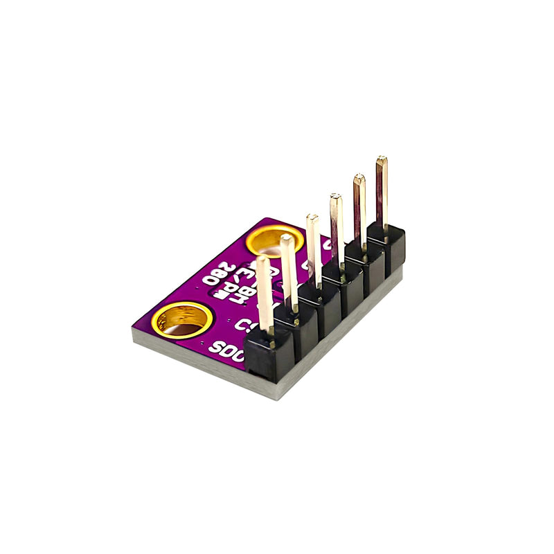 [Australia - AusPower] - SHILLEHTEK PRE-SOLDERED BME280 3.3V High Precision Altimeter Atmospheric Pressure, Temperature, and Humidity GY-BME280-3.3 Sensor Module for Raspberry Pi, Arduino, and Other MicroControllers 