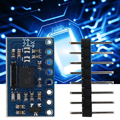 BNO055 9 Axis Sensor Module, Intelligent Orientation Tracking with I2C Serial Interface and 3V to 5V Stable Power for Robotics Plastic Board with Pin Header 1 Pack