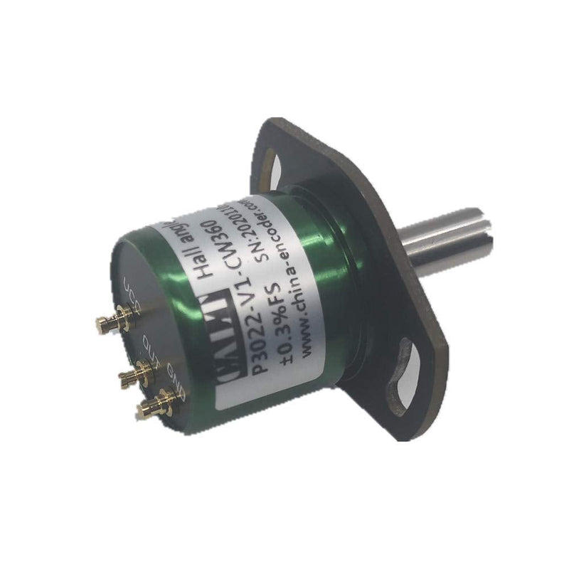 [Australia - AusPower] - 6mm Shaft Hall Effect Potentiometer Angle Sensor 180 ° Measuring Range 0-5V Output 5V Supply 5V supply voltage 0-5V output 180 ° 