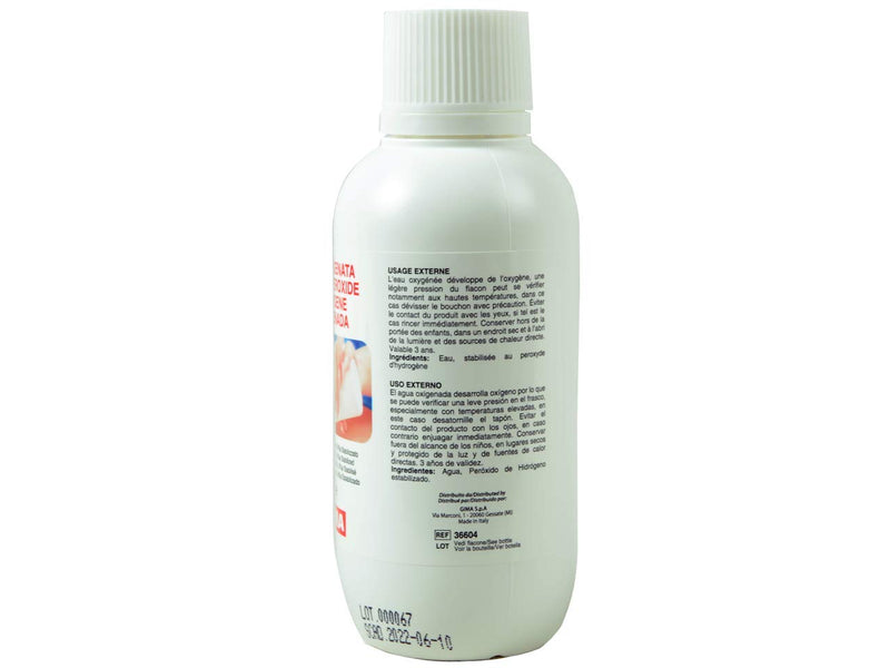 Gima Deburring Countersink, Hydrogen Peroxide, 250 ml, Pack of 12)