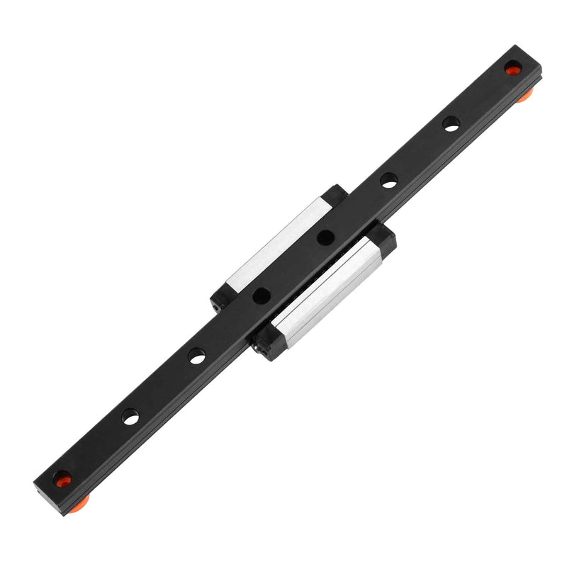 [Australia - AusPower] - 400mm MGN9 Linear Sliding Rail Guide with a MGN9H Carriage Block for 3D Printer and CNC Machine,Black (MGN9H, 400mm) 