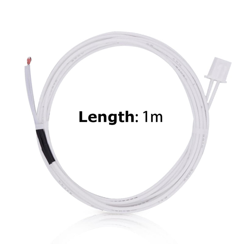 [Australia - AusPower] - 5pcs Thermistor NTC 3950 100K Thermistor Temperature Sensor for Creality Ender 3, Ender 3 Neo, Voxelab Aquila 3D Printer XH2.54 (1M) 1M 