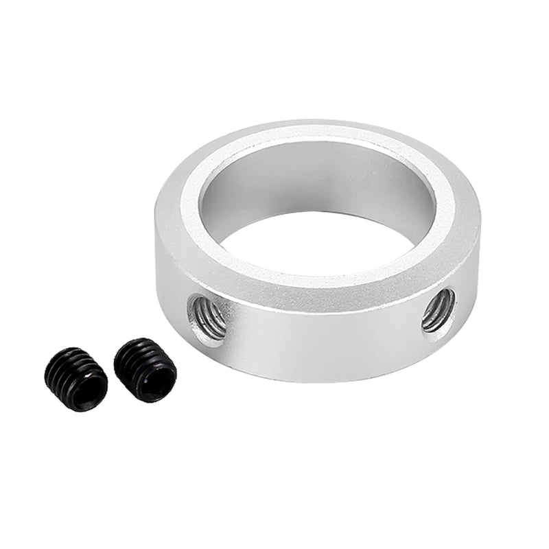 [Australia - AusPower] - (4-Pack) Aluminum Alloy 8mm Bore Shaft Collars Screw Style?Bore Shaft Collars with 8mm Bore Size, 14mm Outer Diameter, and 8mm Width - Suitable for CNC Machine Tools 4 