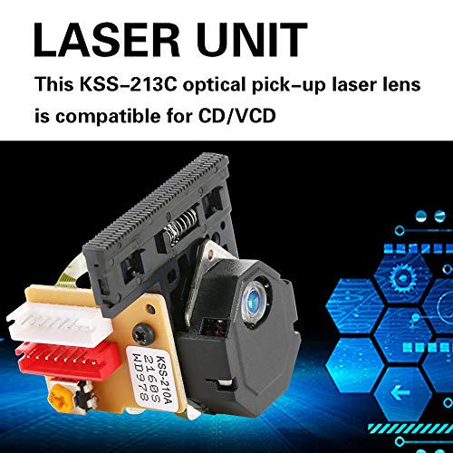 [Australia - AusPower] - Optical Pick Up Laser Lens Mechanism KSS-210A Laser Unit Optical Laser Lens CD/VCD Mechanism Replacement 