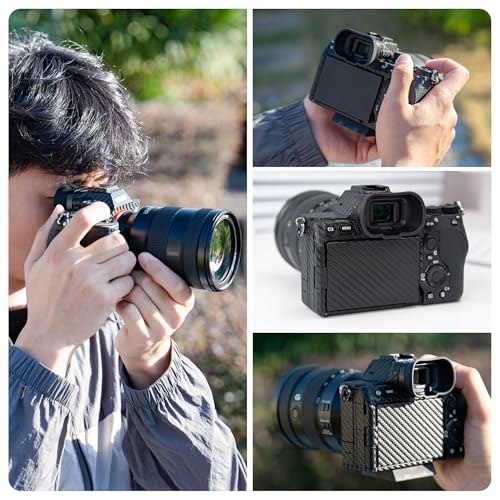 Extended A7R VI A7V A7R V A7IV Eye Cup, Replace Sony FDA-EP19 Eyepiece Cup Replaces Sony FDA-EP19 (0.8 '' Height)