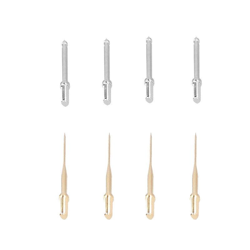 [Australia - AusPower] - P1033B Banana Plug Test Leads Kit, Replaceable Needle & Hook Probes for Multimeter, High Conductivity Brass & Silicone, Ideal for Home, Lab, Auto & Industrial Use 