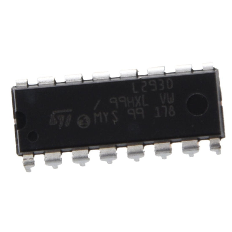 [Australia - AusPower] - YXQ L293D Stepper Motor Driver DIP 16-pin 600mAh Output Current IC Controllers (6Pcs) 6 Piece 