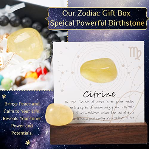 Hihealer Witchy Zodiac Gifts for Women, Spitual Birthday Gifts for Women Virgo