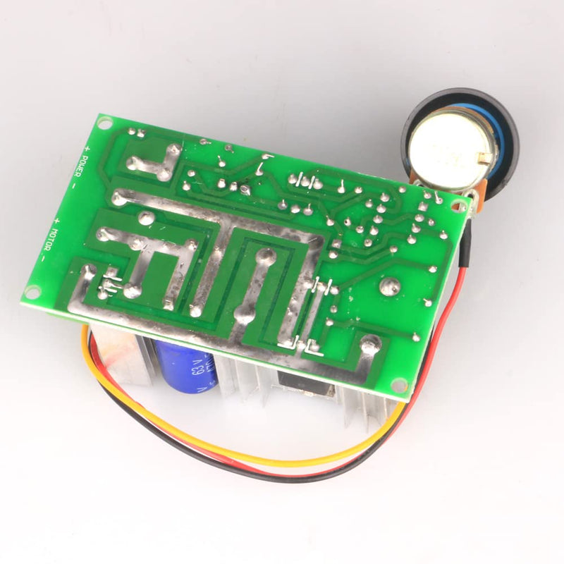 [Australia - AusPower] - Gebildet DC Motor Controller Assembly 12V 24V 36V 48V/20A, High Performance Drive Module Adjustable Speed PWM Electronic Controller Switch Ultra Small LED Dimmer E402 