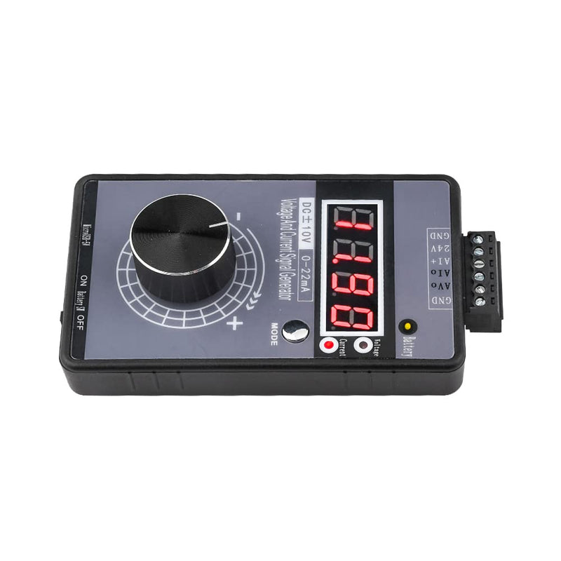 [Australia - AusPower] - Fasizi Handheld with High Precision, Positive and Negative, Voltage 0-10V 5V + Current 0-4-20mA Signal Generator Calibrator Analog Source 