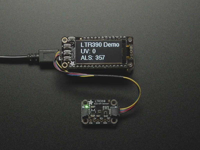 [Australia - AusPower] - LTR390 UV Light Sensor - STEMMA QT/Qwiic Ada 4831 