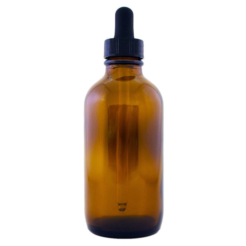 [Australia - AusPower] - GreenHealth 4 fl oz Amber Glass Bottle with Glass Dropper (Single) 4 Oz 