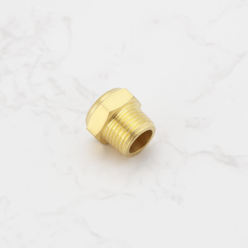 [Australia - AusPower] - SG Store 4 Pieces 1/8 Inch NPT Thread Brass Pneumatic Silencer Connector Brass Pneumatic Silencer Silencer for Cylinder Valves Crankcase Gear Oil Tanks 1/8 Zoll 