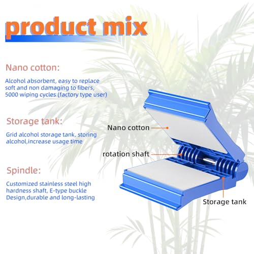 Fiber Optic Core Wiping Clip FTTH Cleaning Tool Glass Fiber Cleaner