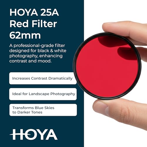 Hoya 62mm HMC Screw-in Filter - Red
