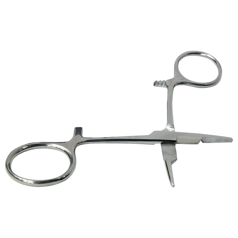 [Australia - AusPower] - HTS 226H4 4" Stainless Steel Locking Fisherman's Hemostat with Scissors 