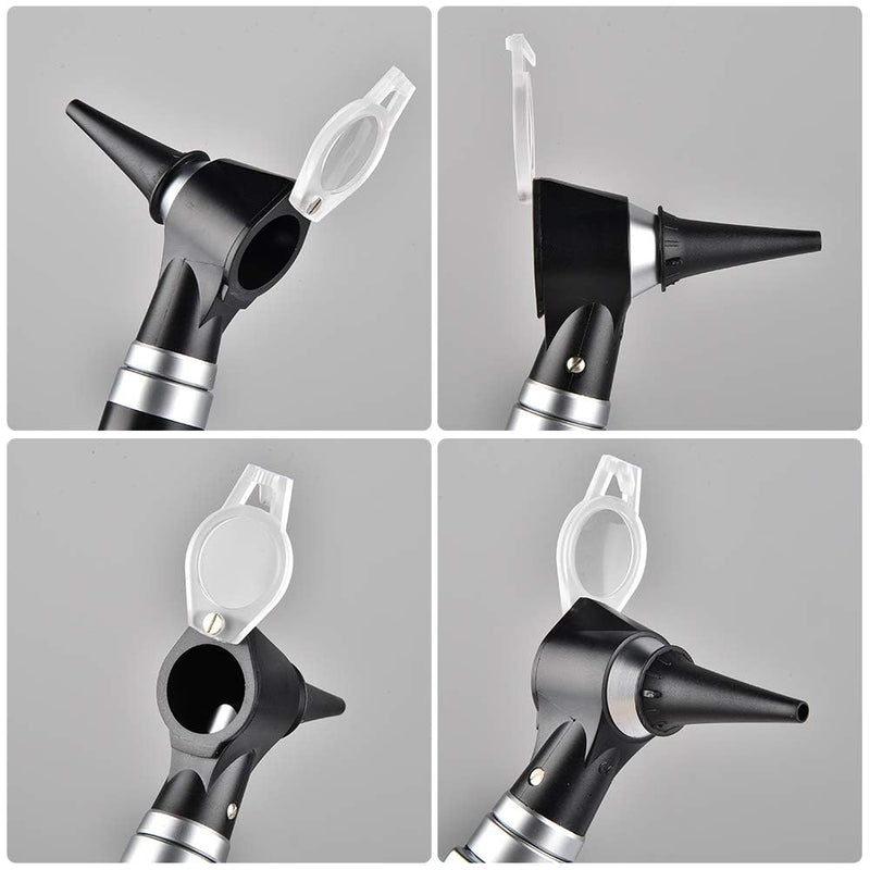 [Australia - AusPower] - 3X Otoscope with LED, Portable Handheld Ear Check Magnifier with 8 caps and 1 Storage case for Doctor Nurse Adult Kid Dog Cat Pet 