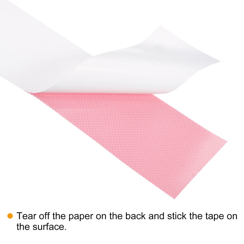 PATIKIL 2 Inch x 16.2 Feet Anti Slip Grip Tape, Non-Slip Traction Tape Waterproof for Stairs Outdoor Indoor, Pink 2" x 16.2' 1