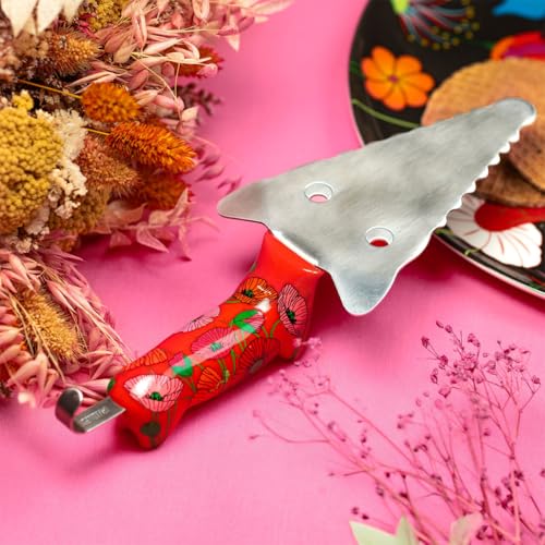 Pylones Filou Cake and Pie Server, Coquelicots