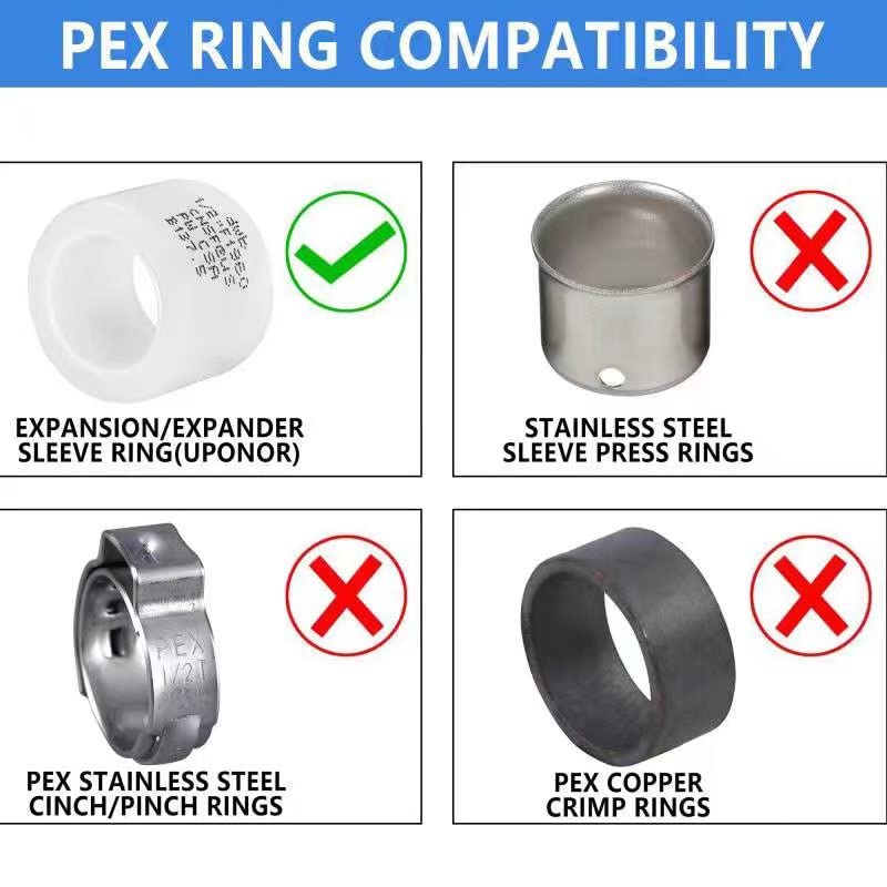 [Australia - AusPower] - (Pack of 2) EFIELD Pex Manifold 6 Outlets Open Pex-A Expansion Poly PPSU Manifold 3/4 Trunk, 1/2" Port (6 Ports), ASTM F1960 6 Outlets( Pack 2) 