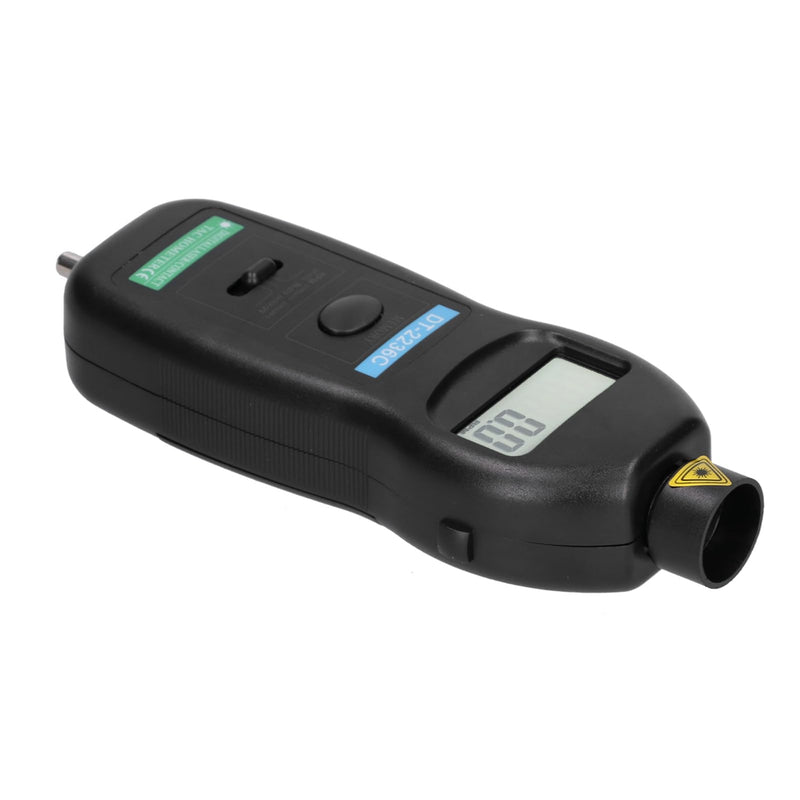 [Australia - AusPower] - DT2236C Digital Photo Tachometer Pocket Rotation Digital Speed Tach Tester for Automobile Maintenance, 0.5-19999rpm, Non 2.5~99999rpm 