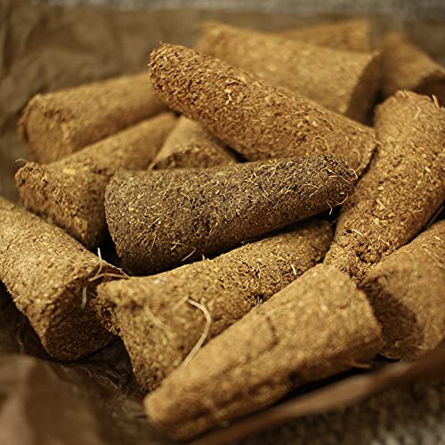 Prabhuji's Gifts Palo Santo Incense Cones - Cinnamon - Handmade Natural Incense Cones - Palo Santo Cones - Spiritual Incense - Holy Wood Incense - Protection & Prosperity - (6 Cones)