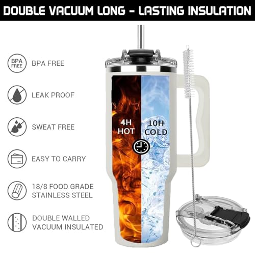 Chaos Coordinator Tumbler 40 Oz, Thank You Boss Cup, Manager Water Bottle - Gifts For Teacher Coworkers Friends Christmas Birthday Chaos Coordinator Women