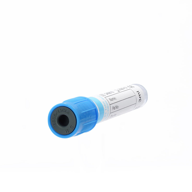 [Australia - AusPower] - Vacutainer Blood Collection Tubes Lab Vacuum Blood Collecting Tube for Pet Animals Veterinary Lab Supplies 100 Pcs Wrap Packaging (PT Tube, 3ml) PT Tube 