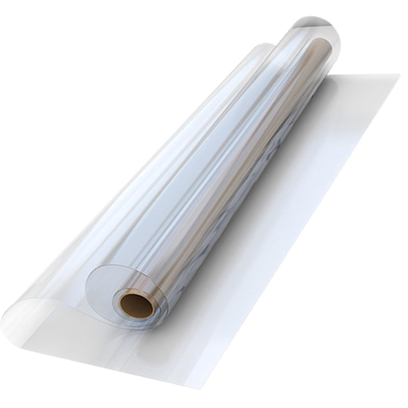 Clear Electrostatic Wall Protective Film, 15.7" x 118" Static Cling Contact Paper, Paint Safe Removable Sheet for Kitchen Backsplash & Furniture