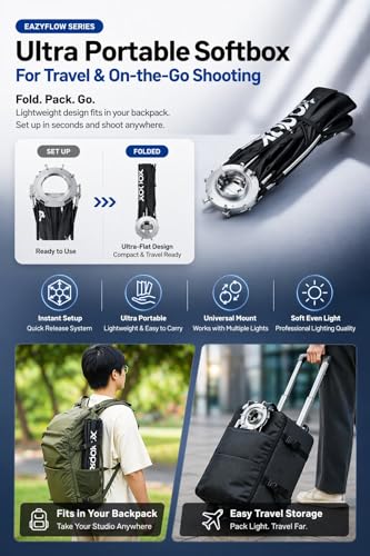 GODOX Softbox EazyFlow Rect 45 × 60cm Rectangular Softbox Rect 45*60
