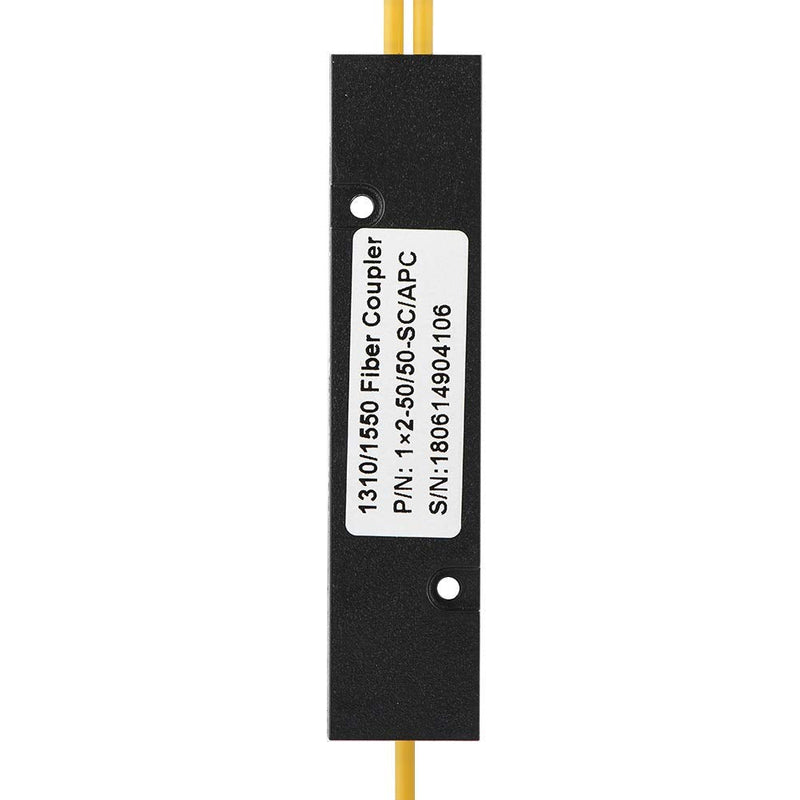 DEWIN Fibre Optic Cable Splitter, Fibre Optic Cable SC APC 1X2 FBT Singlemode Fiber Optic Splitter SC/UPC PCL Splitter