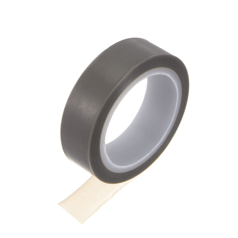 HARFINGTON PTFE Film Tape Roll, 0.5" x 33 ft High Temperature Tape 0.06mm Thickness with Single Side Adhesive for Vacuum Sealer Machine, Hand Impulse Sealers, Gray