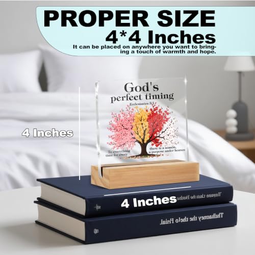 Religious Bible Christian Gifts Employee Appreciation Gift Decorative Signs Multicolor 1672