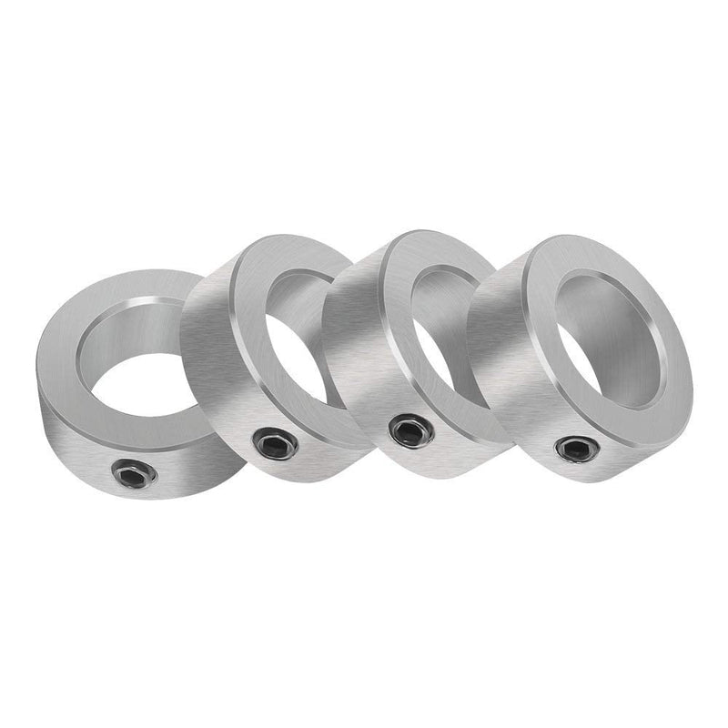 [Australia - AusPower] - 7/8" Bore Zinc Plated Shaft Collars Solid Steel Set Screws Style 7/8" 