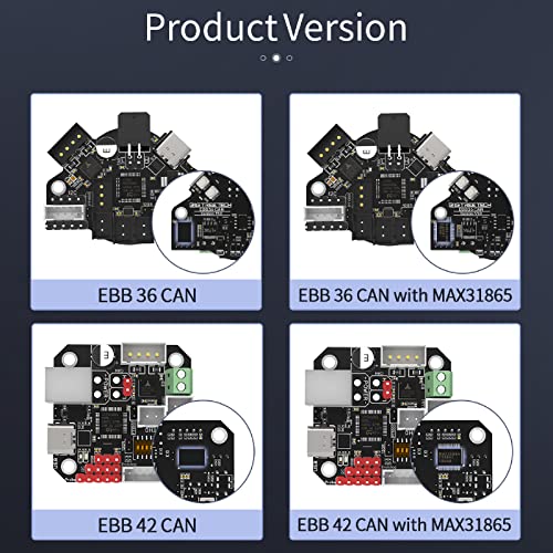 BIGTREETECH EBB 36 CAN V1.1 with Max31865 for Boards for Klipper Raspberry EBB 36 with Max31865