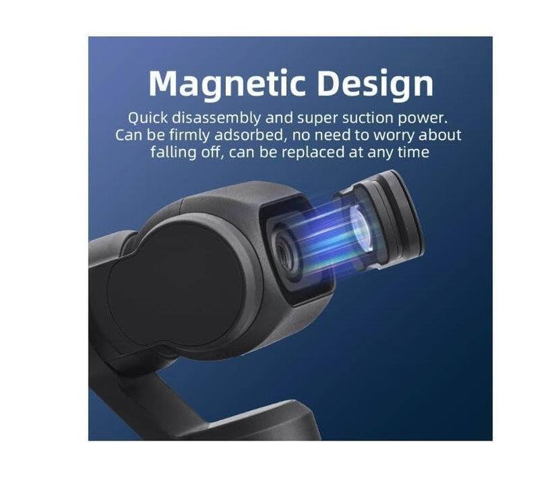 Coyktonty Wide-Angle Lens for DJI Osmo Pocket 4, Magnetic Attach,Multi-Coated,Optical Glass with Metal Frame,120°FOV