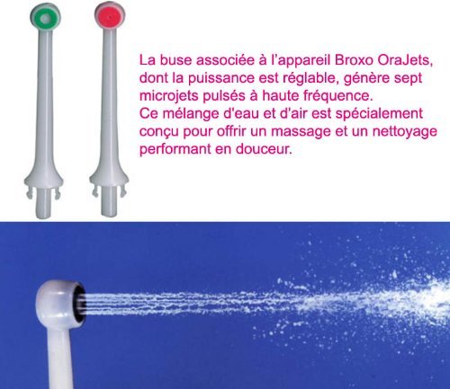 [Australia - AusPower] - 2 BROXO Microfractionated Multijet Nozzles (Tips/Needles) for BROXO OraJets® and BroxoJet® Comes with the Arkebion® Card Protector dedicated to protecting RFID data 