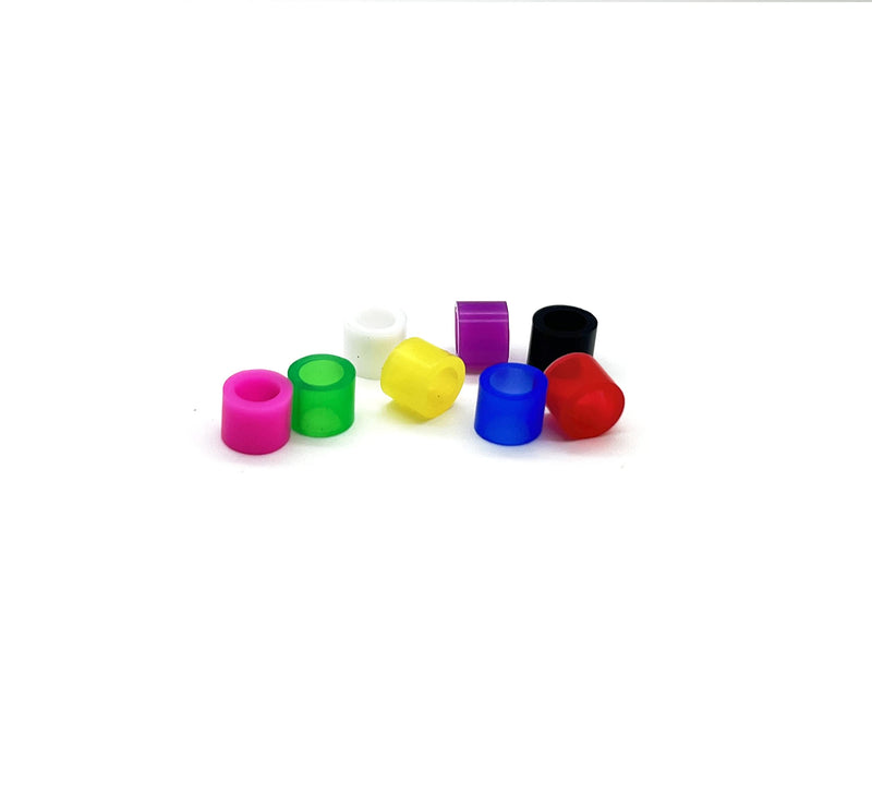 [Australia - AusPower] - 160PCS Dental Code Rings Silicone Instrument Code Circle Autoclavable Orthodontic Color Code Rings (Multicolor) Multicolor 