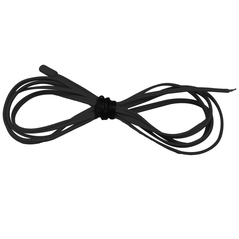 [Australia - AusPower] - 2Pcs NTC Temperature Sensor Probe Fit for Dixell XR01CX XR02CX XR03CX XR06CX XR20CX XR30CX XR40CX XR60CX XR70CX Temperature Thermostat, Controllable Temperature Range: -40°C - 110°C (Black) 2Pc Sensor Probe (Black) 