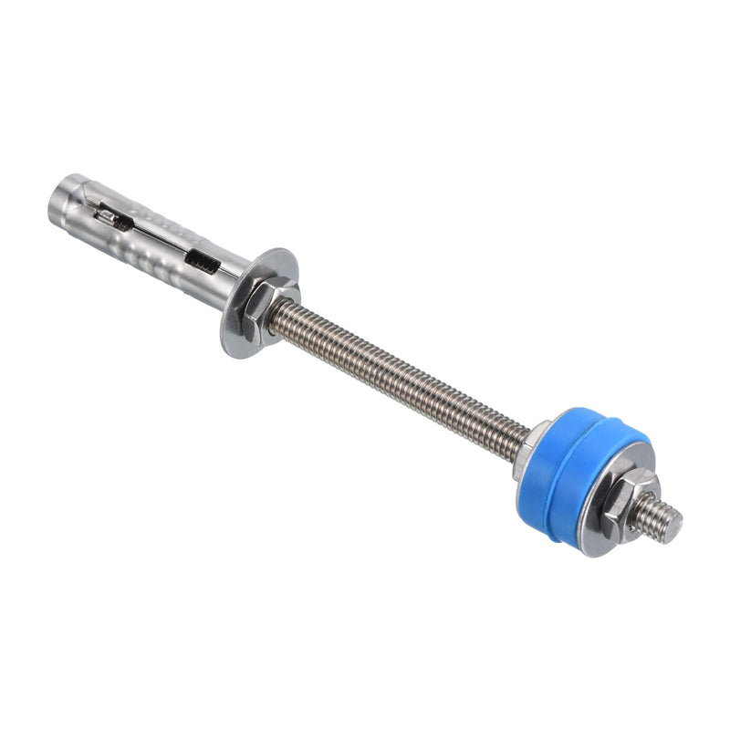 [Australia - AusPower] - PATIKIL Ceiling Hanging Bolt, Stainless Steel Damping Anti Vibration Screws Fastener for Central Air Conditioner HVAC AC Unit 1 