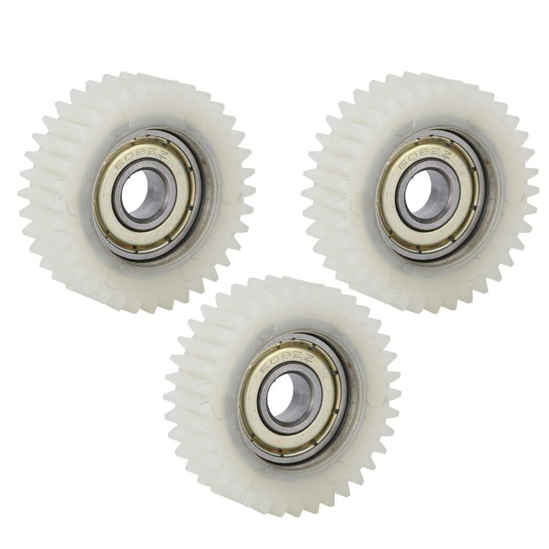 [Australia - AusPower] - SUNGOOYUE 36 Teeth Motor Gears, 3Pcs 36 Teeth Gears Nylon Outer Diameter 40mm Electric Bicycle Replacement Gears 